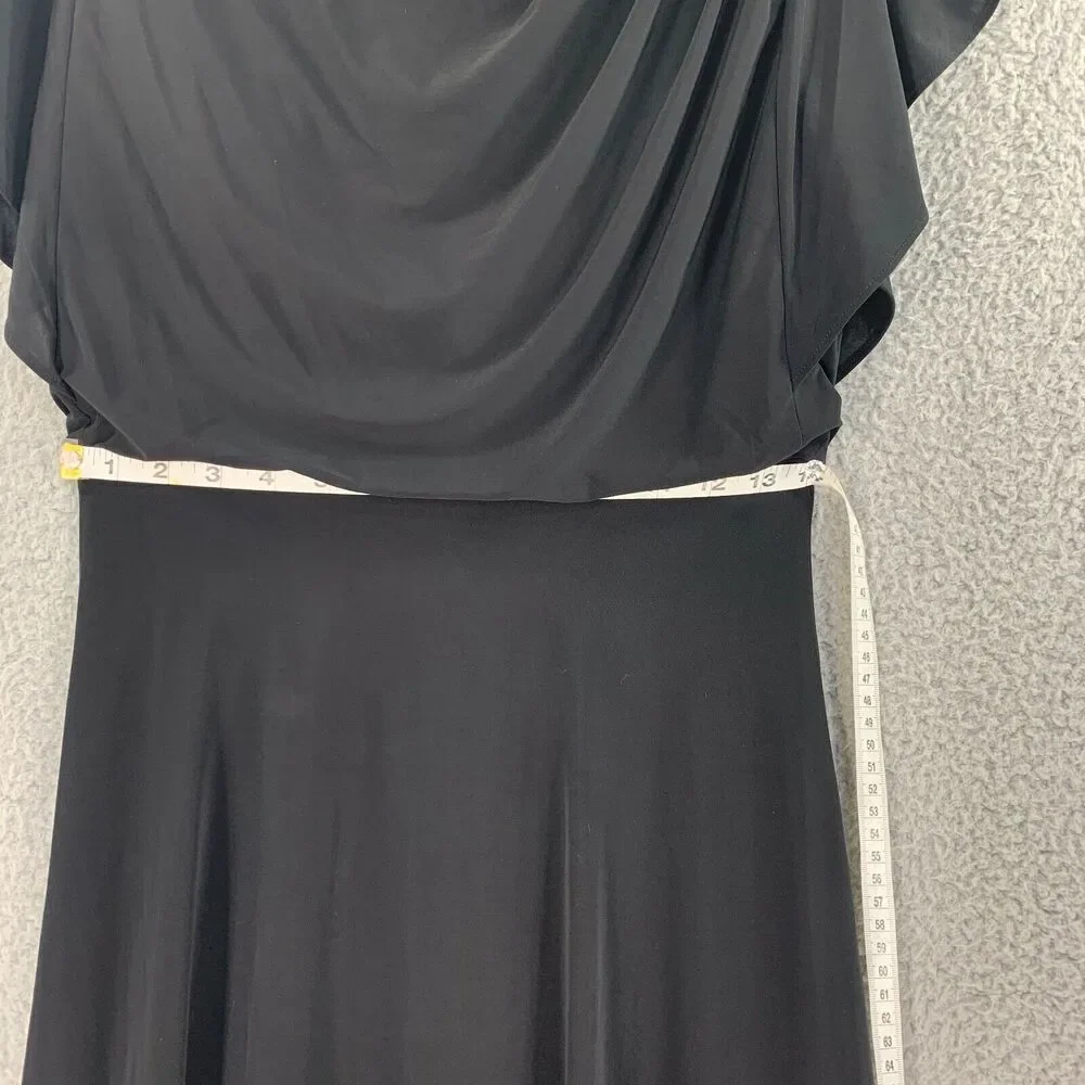 Formal Womens Long dress Sz 8 Jenny Yoo Bridesmaid Evening Mother Maxi Flowy - Picture 5 of 16